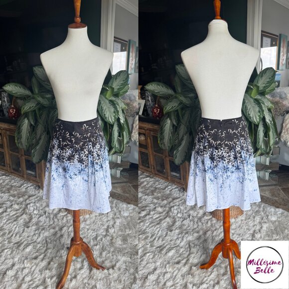 Elie Tahari Flower Skirt - Picture 1 of 8